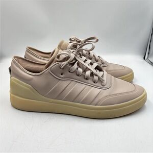 Adidas Court Revival Women’s Size 10 HQ7087 Taupe Pink Recycled Sneakers Cloud